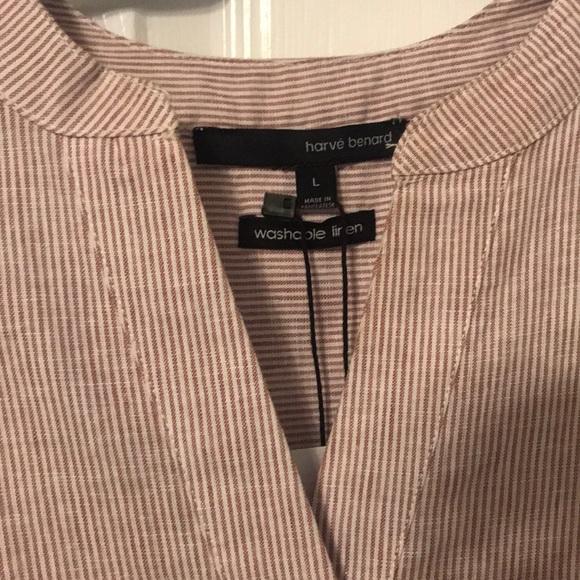 Red Striped Sleeveless Top - Picture 3 of 4